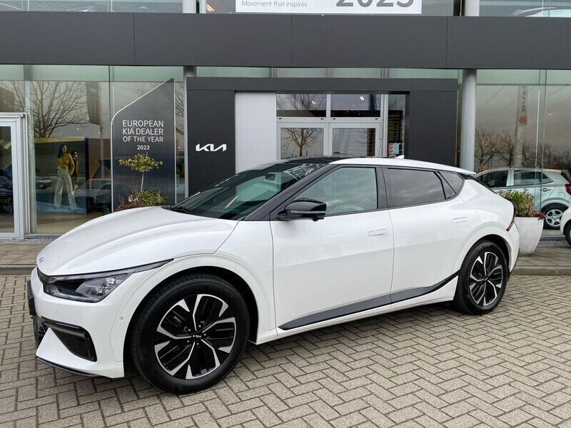Wit Gebruikt 2022 Kia EV6 4 SUV | € 40.945 (Duur) - Afbeelding 1/4