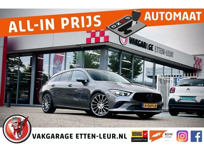 Grijs, metallic lak Gebruikt 2020 Mercedes CLA180 Shooting Brake Advantage Stationwagen | € 27.485 (Eerlijke prijs) - Afbeelding 1/4