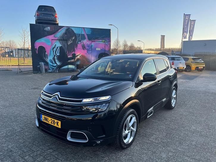 Zwart Gebruikt 2021 Citroën C5 Aircross SUV | € 20.499 (Eerlijke prijs) - Afbeelding 1/4