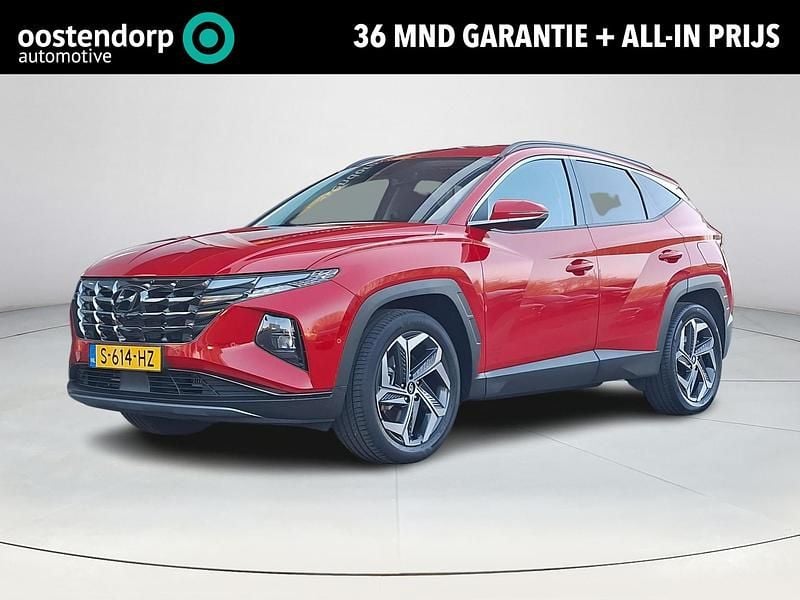 Rood Occasion 2023 Hyundai Tucson Premium SUV | € 34.450 (Eerlijke prijs) - Afbeelding 1/4