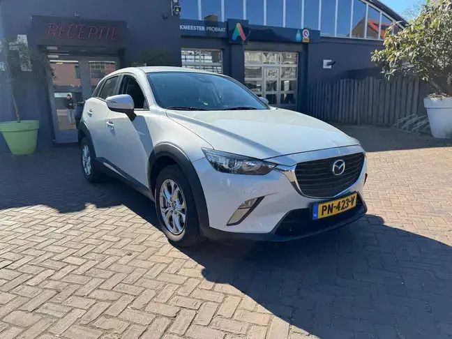 Wit Gebruikt 2017 Mazda CX-3 Dynamic SUV | € 15.950 (Eerlijke prijs) - Afbeelding 1/4