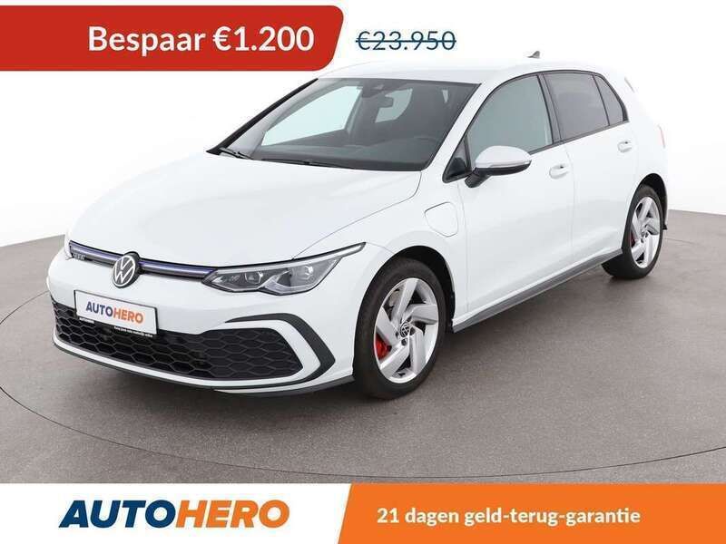 Wit Gebruikt 2021 VW Golf VIII GTE Hatchback | € 22.949 (Goede deal) - Afbeelding 1/3