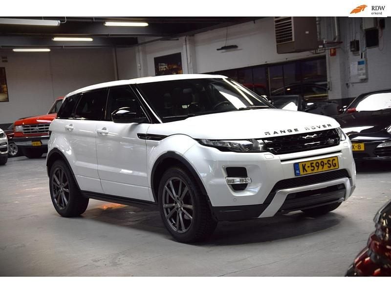 Wit Occasion 2014 Land Rover Range Rover evoque Prestige SUV | € 18.400 (Super prijs) - Afbeelding 1/4