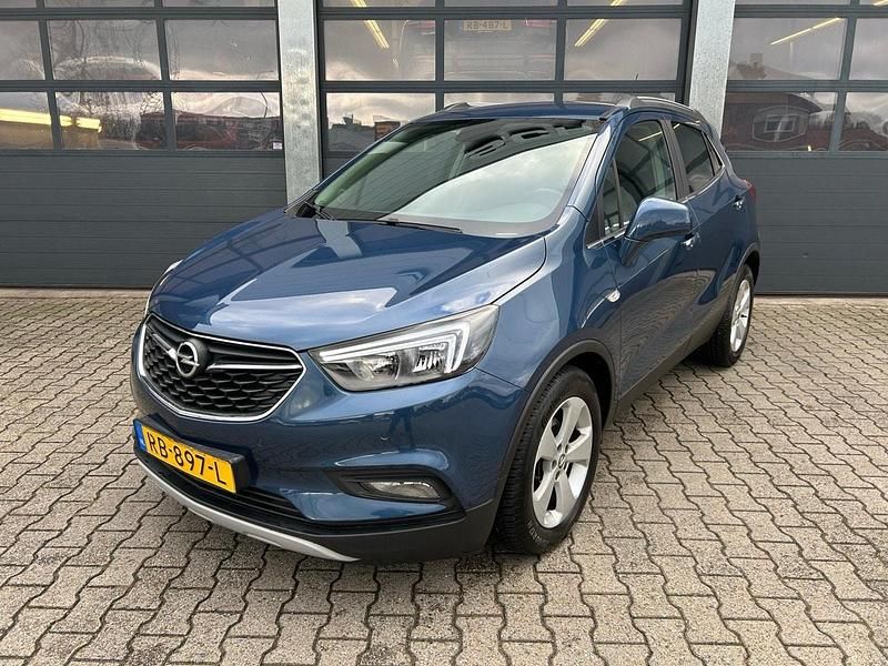 Blauw Occasion 2017 Opel Mokka X Innovation SUV | € 12.835 (Eerlijke prijs) - Afbeelding 1/4