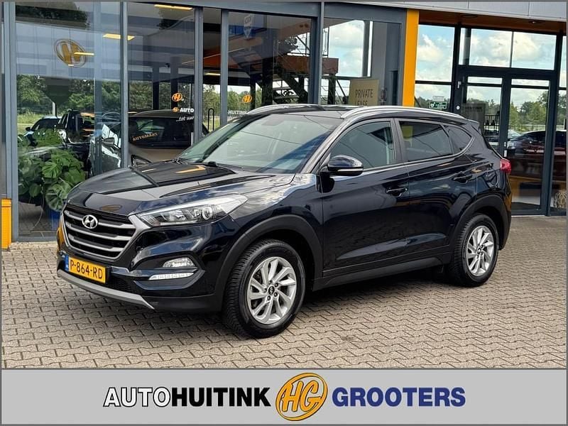 Zwart Gebruikt 2017 Hyundai Tucson Premium SUV | € 16.895 (Goede deal) - Afbeelding 1/4