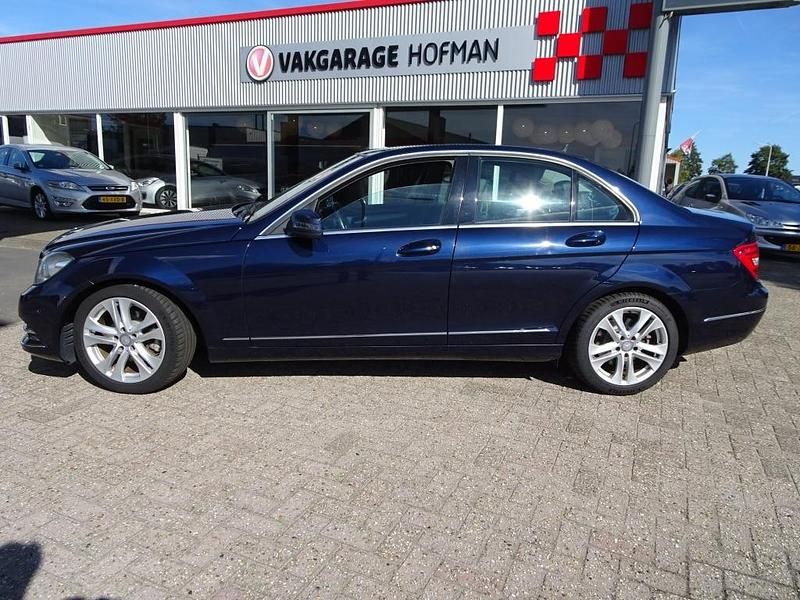 Blauw Occasion 2013 Mercedes C200 Business Stationwagen | € 13.450 (Duur) - Afbeelding 1/4
