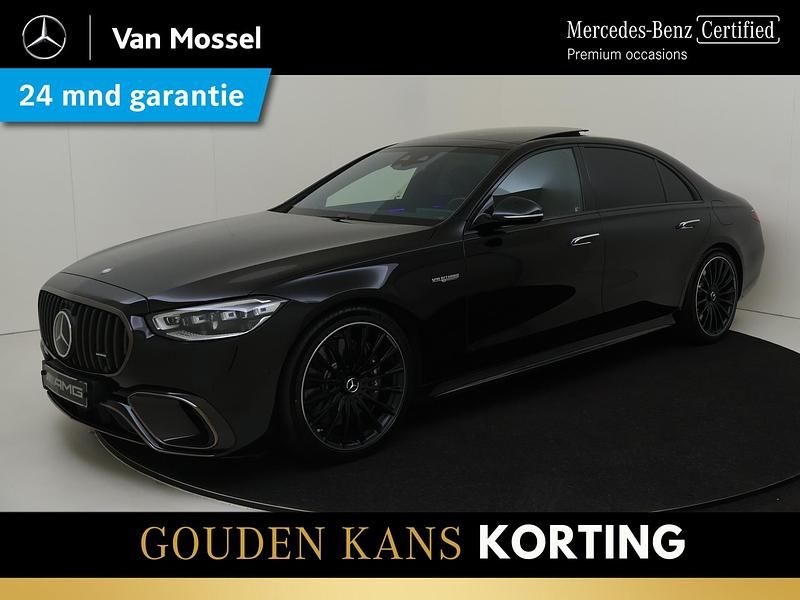 Zwart Gebruikt 2024 Mercedes S63 AMG AMG Sedan | € 209.945 (Duur) - Afbeelding 1/4