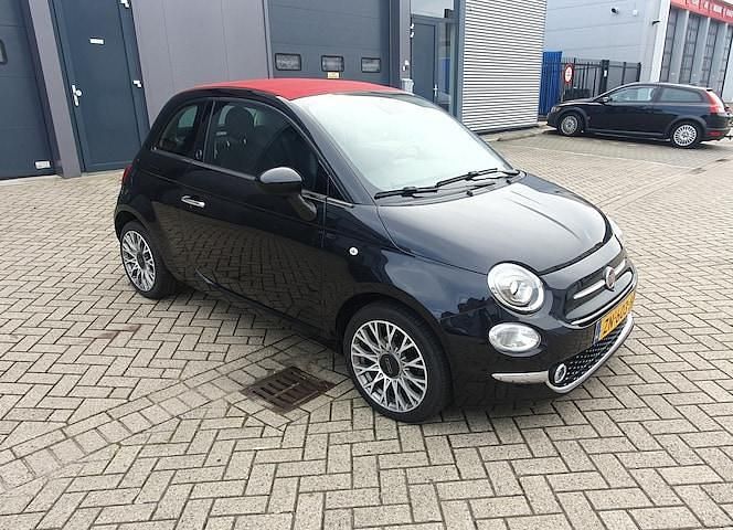 Occasion Fiat 500C 2019 Zwart Cabriolet