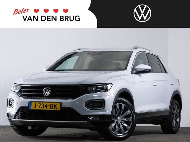 Wit Gebruikt 2020 VW T-Roc Sport SUV | € 23.485 (Goede deal) - Afbeelding 1/4