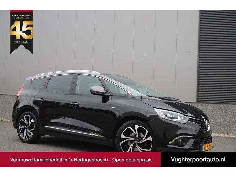 Zwart Gebruikt 2018 Renault Grand Scénic IV Bose Edition MPV | € 16.950 (Iets duurder) - Afbeelding 1/4