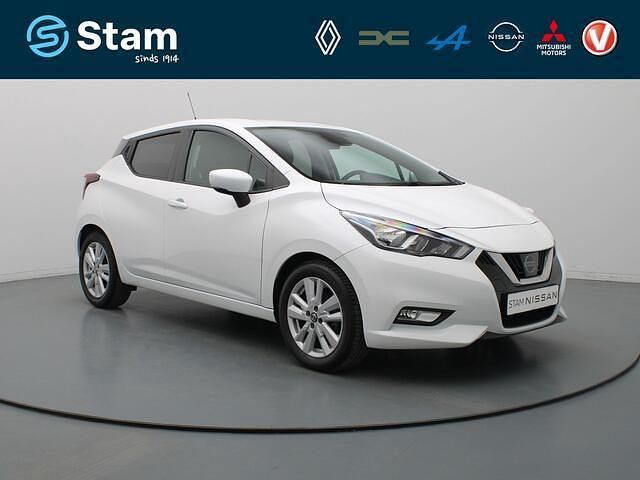 Wit Gebruikt 2020 Nissan Micra N-Connecta Hatchback | € 13.990 (Iets duurder) - Afbeelding 1/4