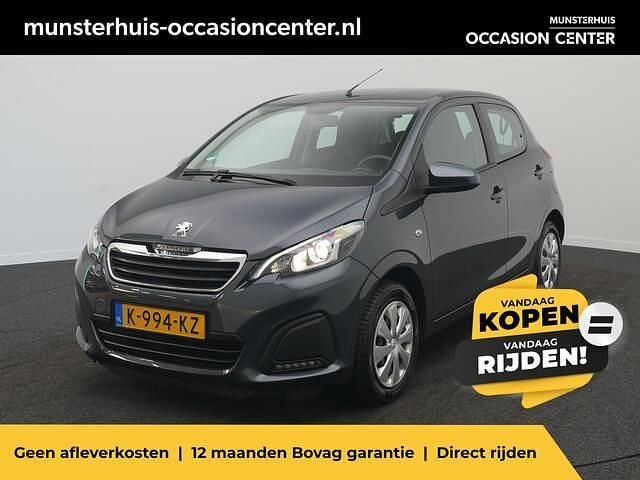 Grijs Gebruikt 2021 Peugeot 108 Active Hatchback | € 7.950 (Eerlijke prijs) - Afbeelding 1/4