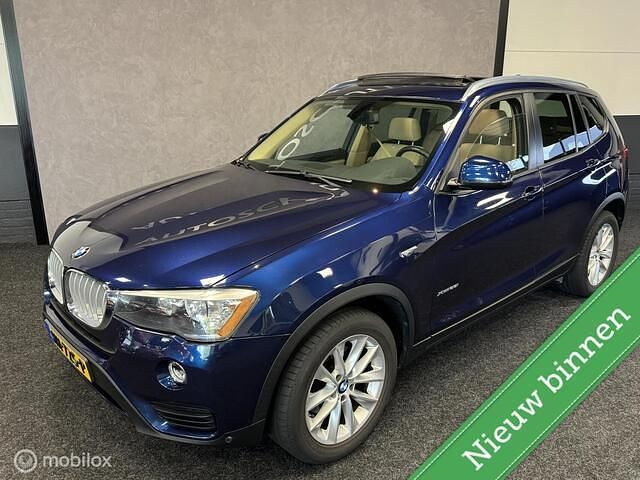 Blauw Gebruikt 2014 BMW X3 Executive SUV | € 19.949 (Eerlijke prijs) - Afbeelding 1/4