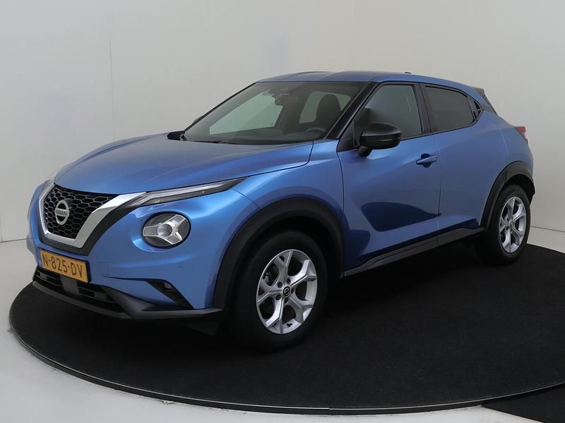 Blauw Occasion 2021 Nissan Juke N-Connecta SUV | € 17.440 (Eerlijke prijs) - Afbeelding 1/4