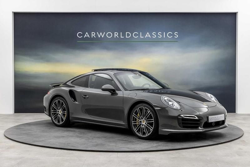 Grijs Gebruikt 2014 Porsche 911 Turbo S Coupé | € 122.991 - Afbeelding 1/4