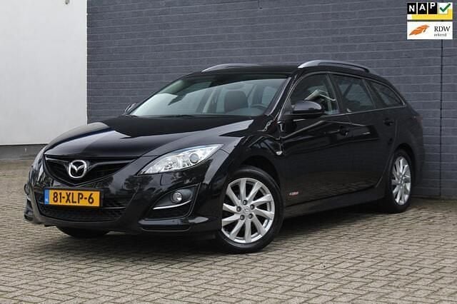 Zwart Occasion 2012 Mazda 6 Stationwagen | € 7.999 (Eerlijke prijs) - Afbeelding 1/4