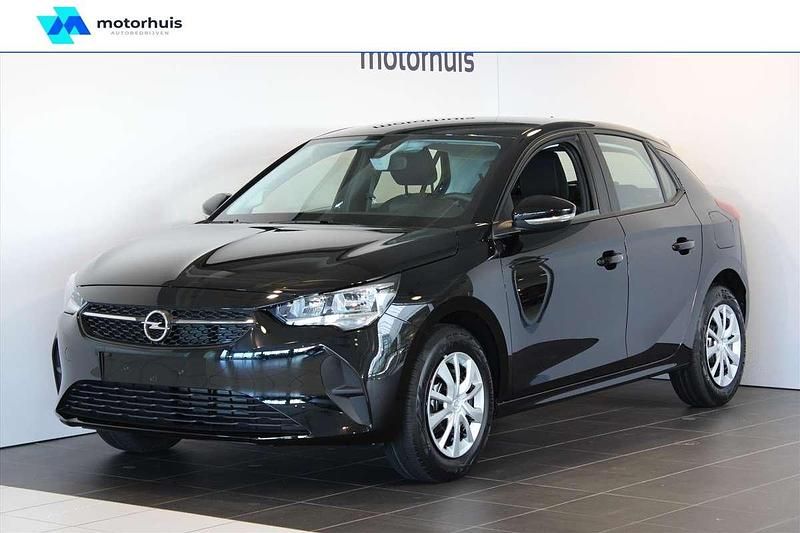 Zwart Gebruikt 2021 Opel Corsa Edition Hatchback | € 13.445 (Eerlijke prijs) - Afbeelding 1/4