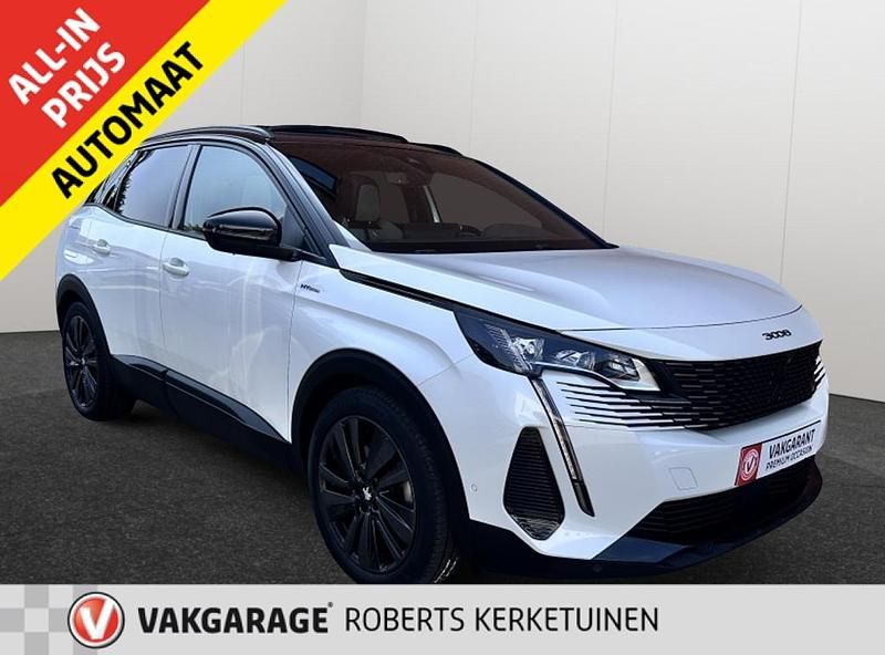 Wit Gebruikt 2021 Peugeot e-3008 GTi SUV | € 26.990 - Afbeelding 1/4