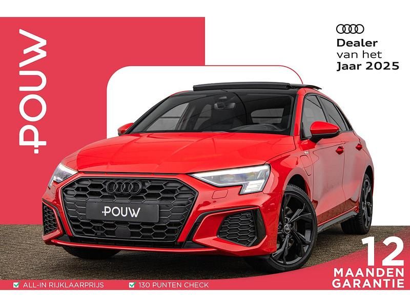 Occasion Audi A3 Sportback Competition 245 PK (180 kW) 2022 Rood Hatchback