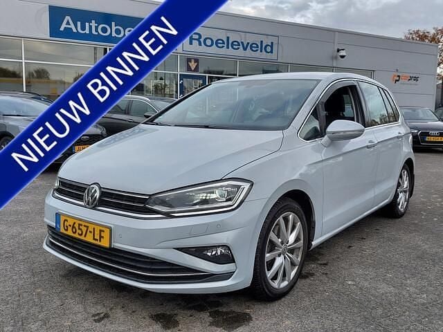 Grijs Gebruikt 2018 VW Golf Sportsvan Highline MPV | € 16.950 (Goede deal) - Afbeelding 1/3