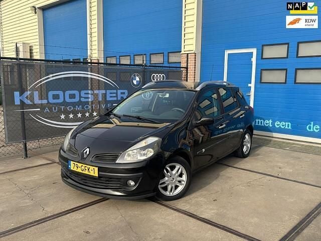 Occasion Renault Clio GrandTour Dynamique 101 PK (74 kW) 2008 Zwart Stationwagen
