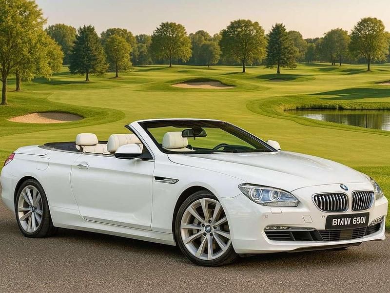 Wit Gebruikt 2012 BMW 650 Cabriolet Executive Cabriolet | € 29.500 - Afbeelding 1/4