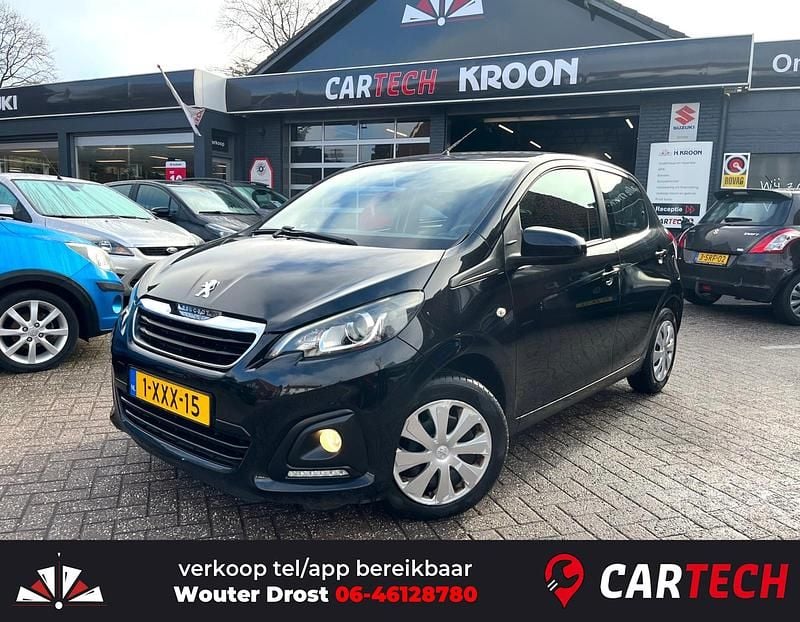 Occasion Peugeot 108 Active 69 PK (50 kW) 2014 Zwart Hatchback