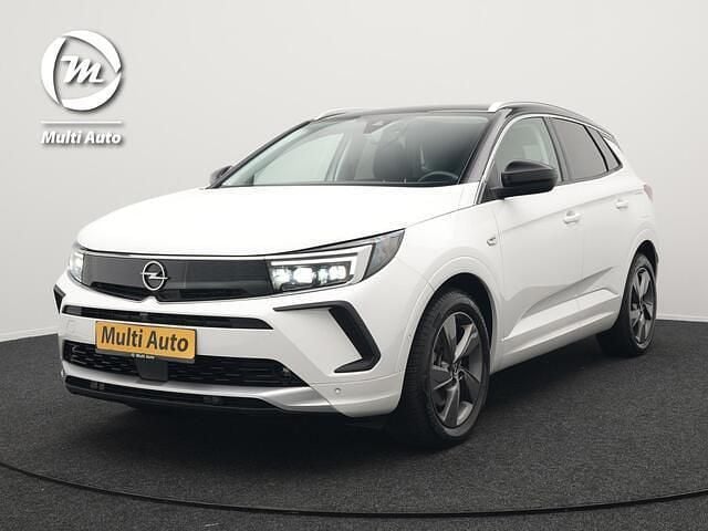 Wit, metallic lak Gebruikt 2022 Opel Grandland X Ultimate SUV | € 27.440 (Goede deal) - Afbeelding 1/4