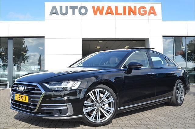 Zwart Gebruikt 2018 Audi A8 Proline Sedan | € 47.900 (Iets duurder) - Afbeelding 1/4
