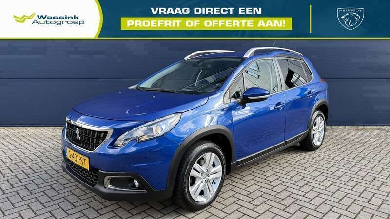 Blauw Gebruikt 2019 Peugeot 2008 Signature Sky SUV | € 17.590 (Eerlijke prijs) - Afbeelding 1/4