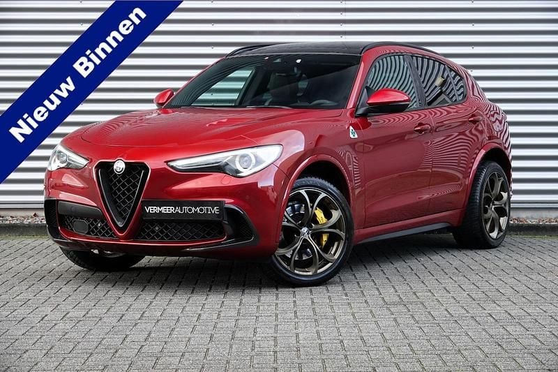 Rood Gebruikt 2018 Alfa Romeo Stelvio Quadrifoglio SUV | € 49.900 (Goede deal) - Afbeelding 1/4