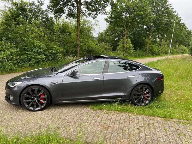 Occasion Tesla Model S Performance 450 kW (612 PK) 2018 Grijs Hatchback