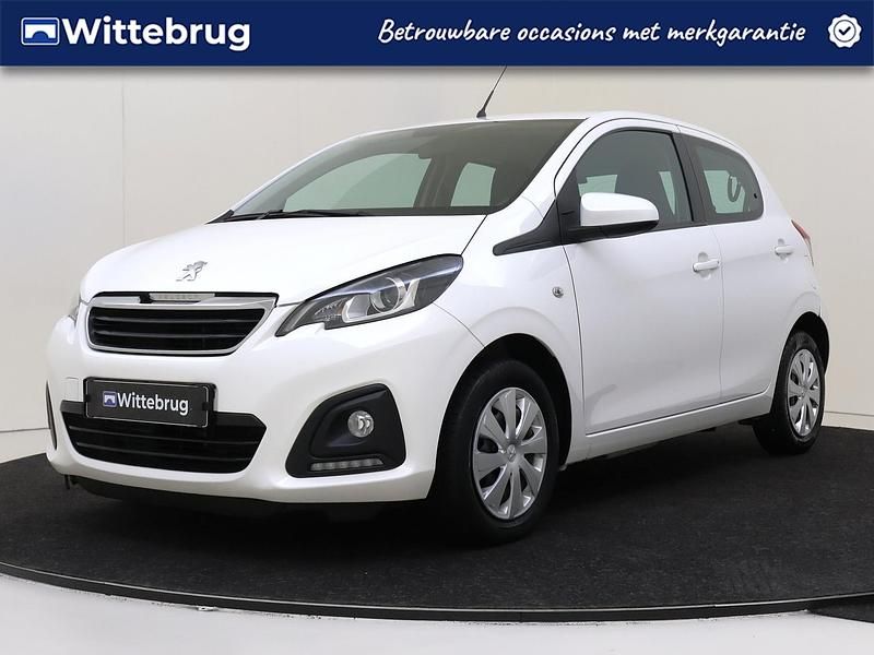 Wit Occasion 2020 Peugeot 108 Active Hatchback | € 9.425 (Eerlijke prijs) - Afbeelding 1/3