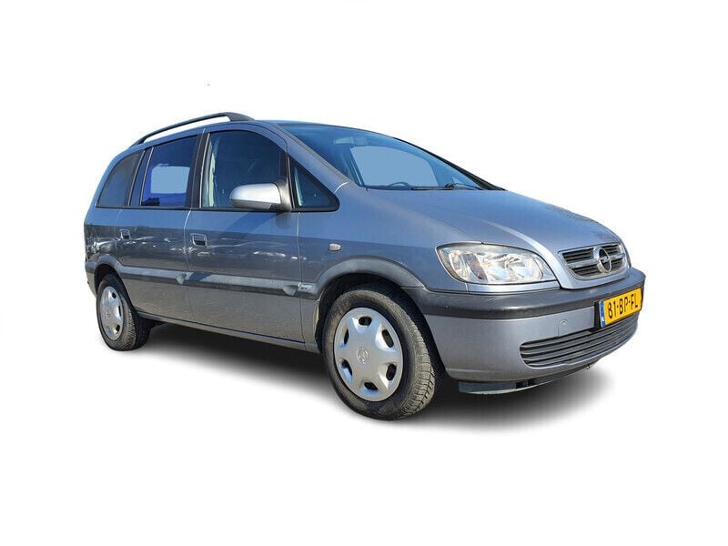 Grijs metallic Gebruikt 2004 Opel Zafira Comfort MPV | € 1.245 - Afbeelding 1/4