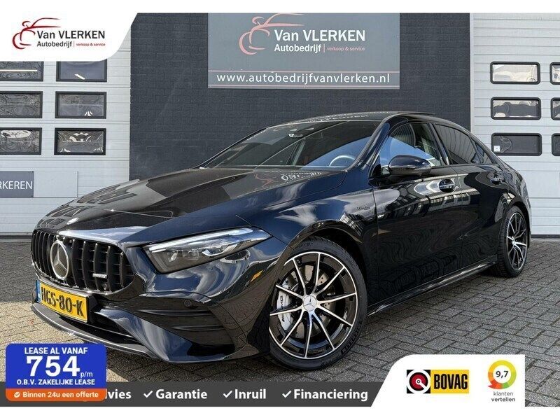 Zwart Gebruikt 2023 Mercedes A35 AMG Sedan | € 56.900 (Goede deal) - Afbeelding 1/4