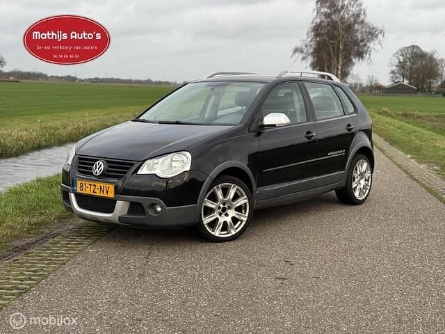 Zwart Gebruikt 2007 VW Polo Cross Hatchback | € 2.450 - Afbeelding 1/4