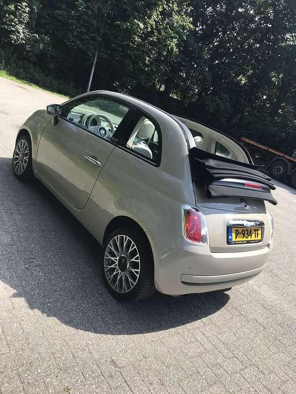 Bruin Gebruikt 2013 Fiat 500 Lounge Hatchback | € 4.200 (Super prijs) - Afbeelding 1/4