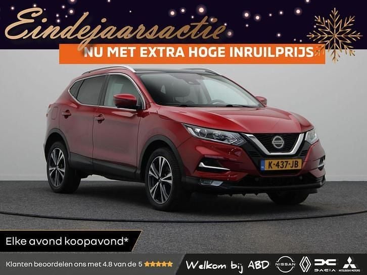 Rood Gebruikt 2021 Nissan Qashqai 360º SUV | € 23.945 (Eerlijke prijs) - Afbeelding 1/3
