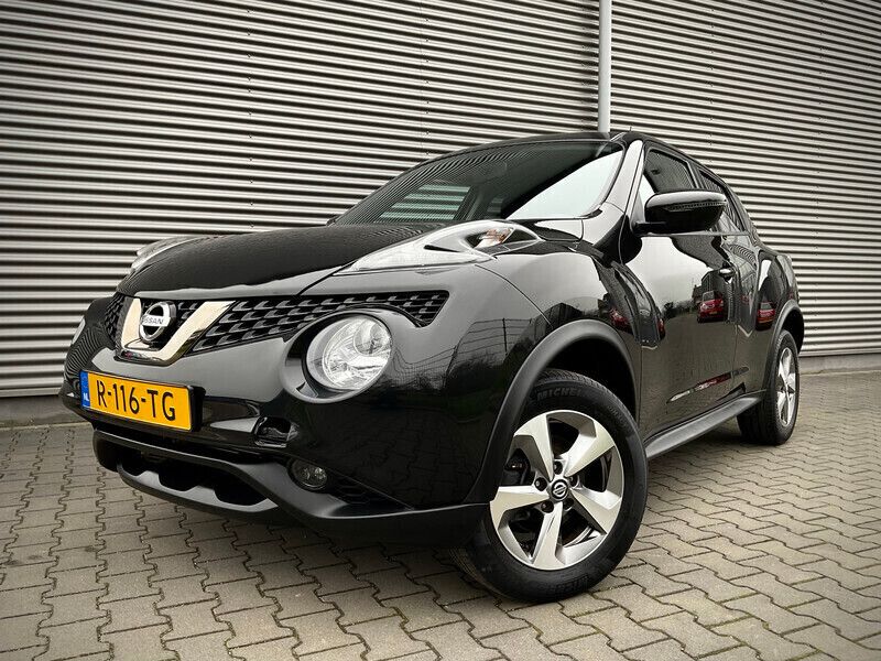 Zwart Gebruikt 2019 Nissan Juke Acenta SUV | € 18.250 (Eerlijke prijs) - Afbeelding 1/4