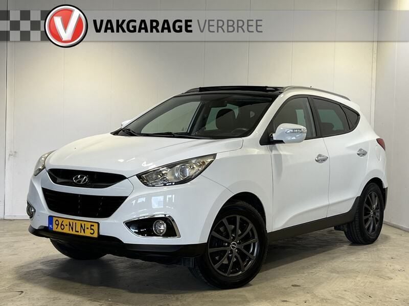 Wit Gebruikt 2010 Hyundai ix35 Style SUV | € 7.440 (Eerlijke prijs) - Afbeelding 1/4