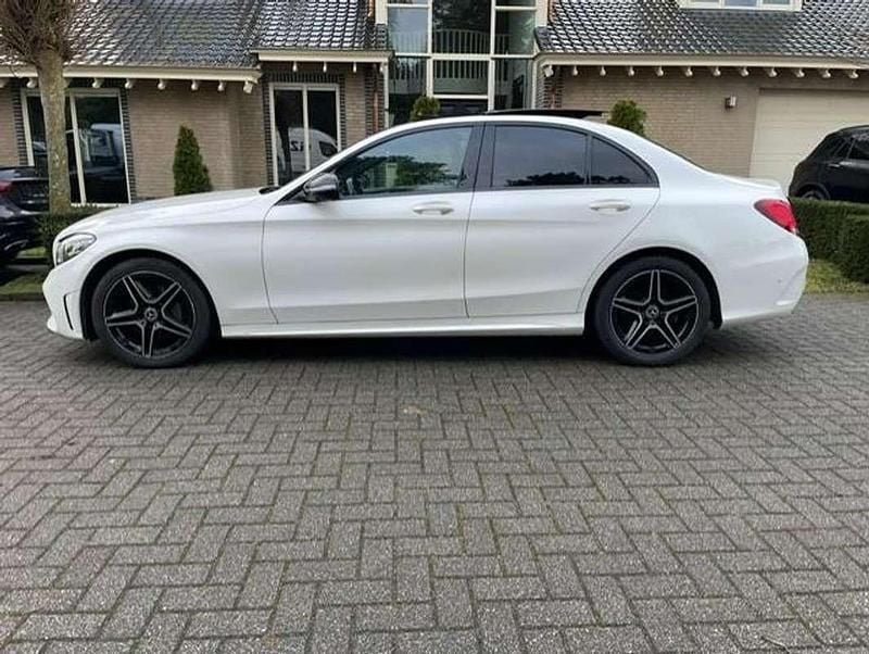 Occasion Mercedes C200 AMG line 160 PK (117 kW) 2020 Wit Sedan