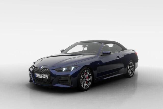 Nieuw BMW 420 M Sport 184 PK (135 kW) 2025 Bmw individual tansanit metallic (c3z) (metallic) Cabriolet