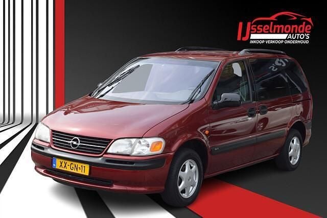 Rood, metallic lak Gebruikt 1999 Opel Sintra MPV | € 3.440 - Afbeelding 1/4
