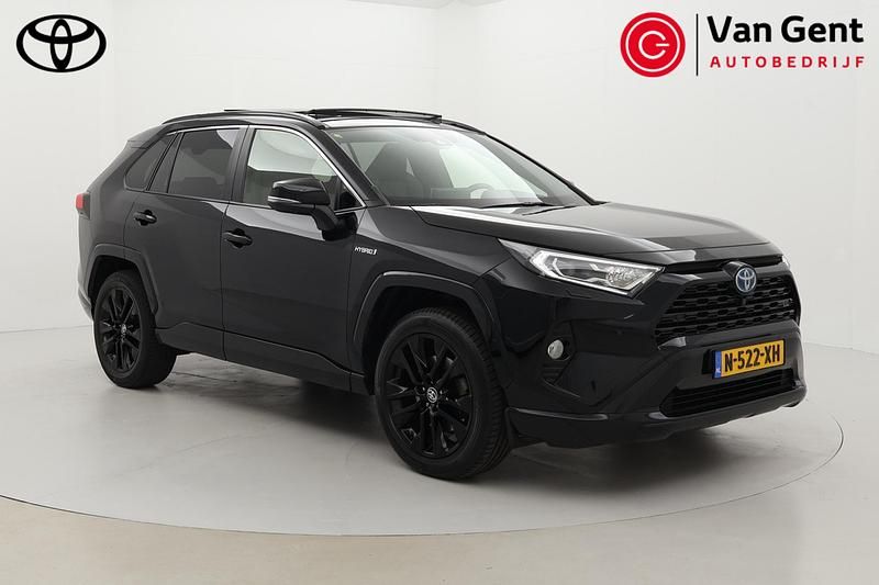 Zwart Gebruikt 2021 Toyota RAV4 Hybrid Edition SUV | € 39.499 (Iets duurder) - Afbeelding 1/4