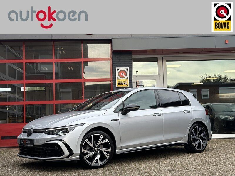 Grijs Gebruikt 2021 VW Golf VIII R-line Hatchback | € 28.950 (Eerlijke prijs) - Afbeelding 1/4