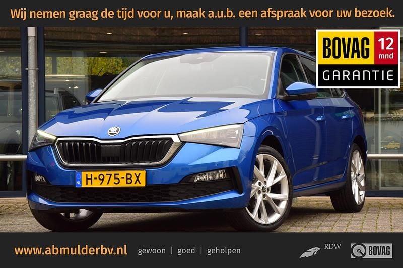 Blauw Gebruikt 2020 Skoda Scala Business Line Hatchback | € 18.890 (Eerlijke prijs) - Afbeelding 1/3