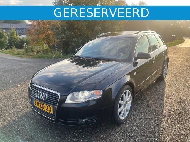 Zwart Gebruikt 2005 Audi A4 Stationwagen | € 8.976 - Afbeelding 1/4