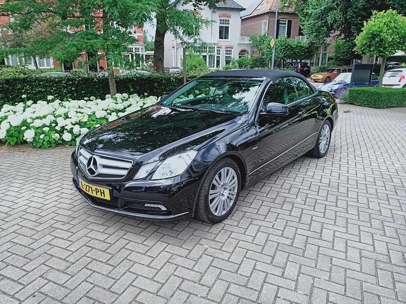 Occasion Mercedes E250 Elegance 204 PK (150 kW) 2010 Zwart Cabriolet