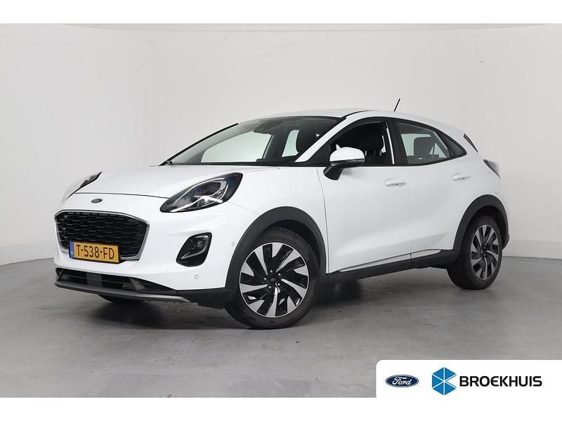 Wit Occasion 2023 Ford Puma Titanium SUV | € 21.895 (Super prijs) - Afbeelding 1/3