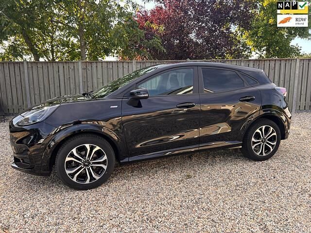 Zwart Occasion 2021 Ford Puma ST-Line SUV | € 19.250 (Eerlijke prijs) - Afbeelding 1/4